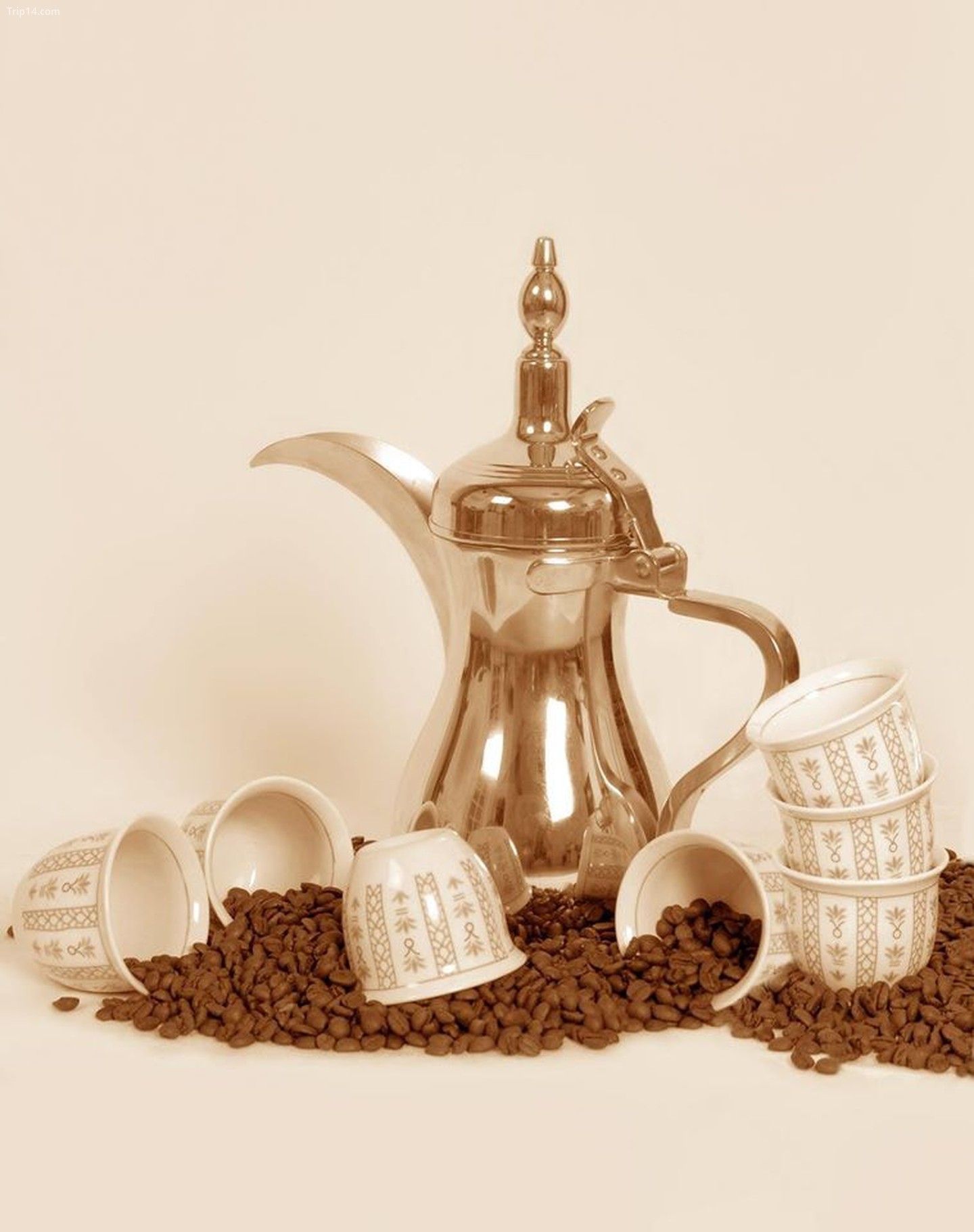 Bình cà phê phong cách Ả Rập
