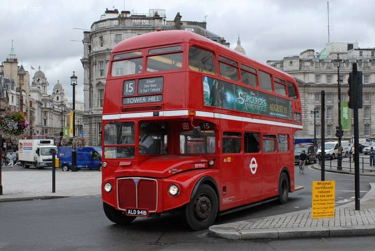Biểu tượng của thành phố Luân Đôn Xe buýt hai tầng Trip14