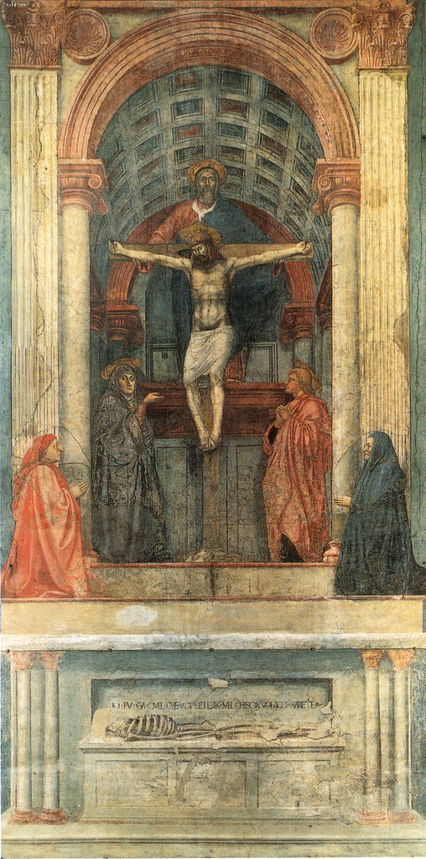 Chúa Ba Ngôi của Masaccio