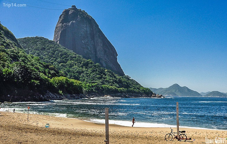 Praia Vermelha với Pao de Acucar trong nền | © Lory Gomes RJ / WikiCommons - Trip14.com