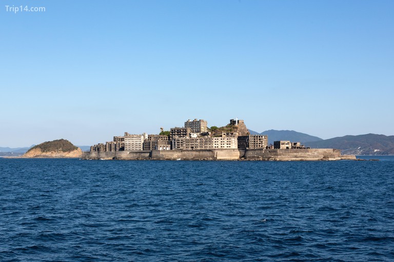 Hòn đảo hoang Hashima từng xuất hiện trong phim Điệp viên 007 - Skyfall