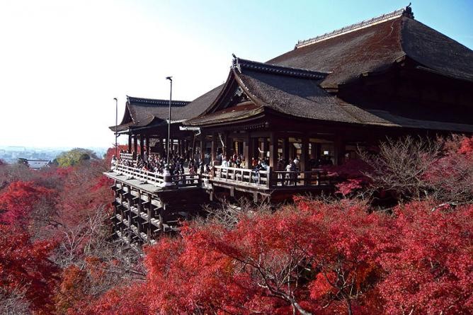 Đền Kiyomizu, Kyoto© Oilstreet / WikiCommons - Trip14.com