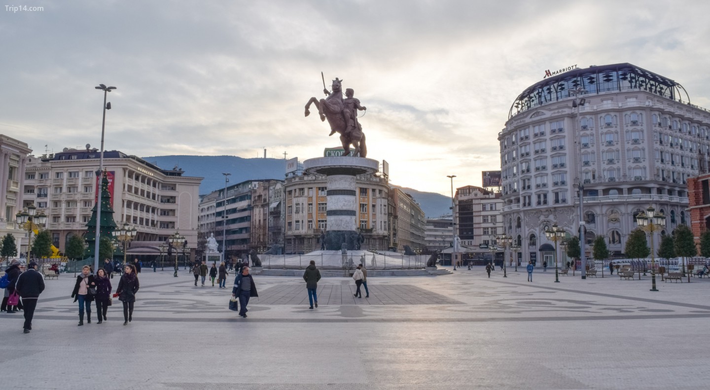 Kiến trúc và các tòa nhà ở Skopje