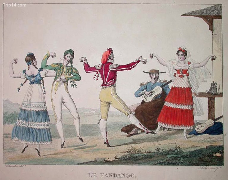 Pierre Chasselat, 'Le Fandango', khoảng năm 1810 - Trip14.com