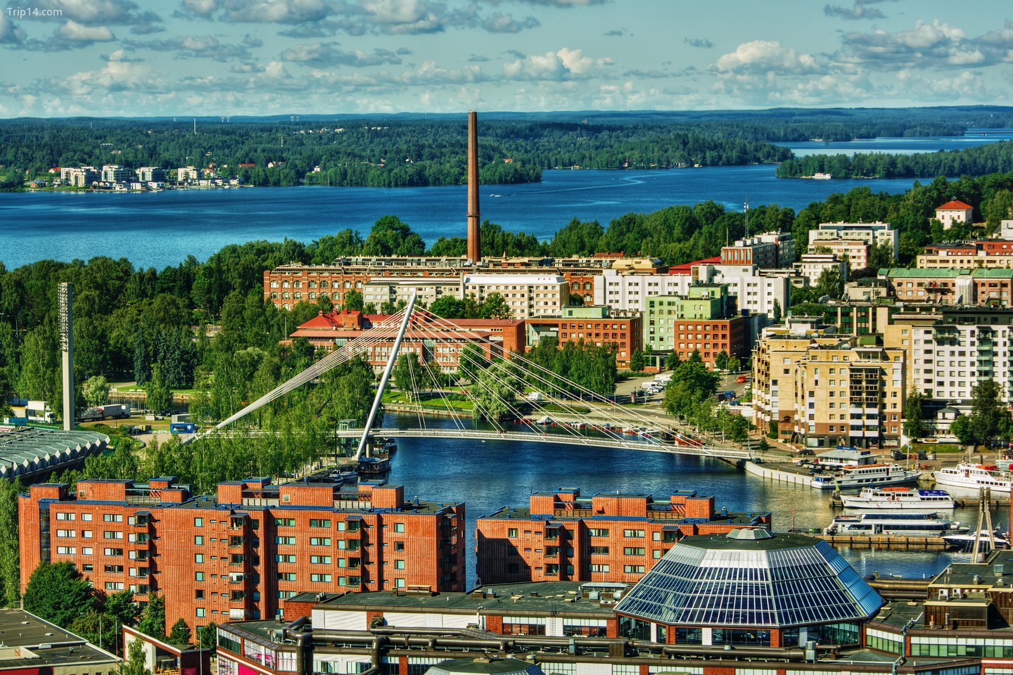 Thành phố công nghiệp Tampere hiện là trung tâm văn hóa ở Phần Lan