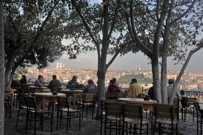 Quán cà phê tại Pierre Loti, Istanbul, Thổ Nhĩ Kỳ. - Trip14.com