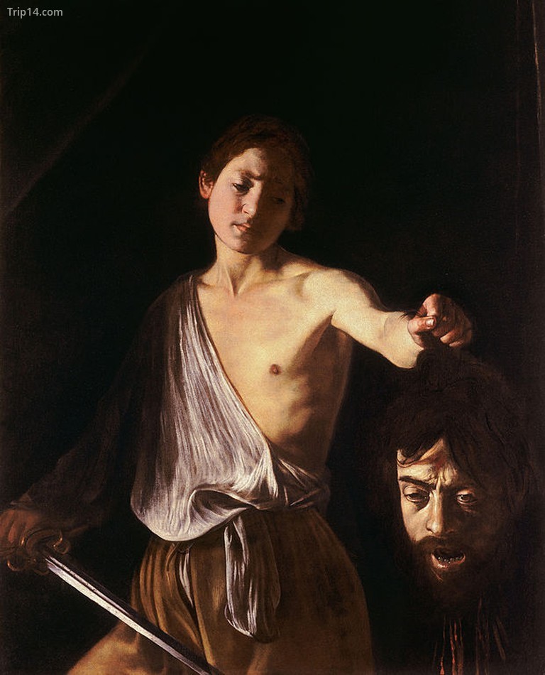 David với Trưởng Goliath của Caravaggio (Phòng XIII) - Trip14.com