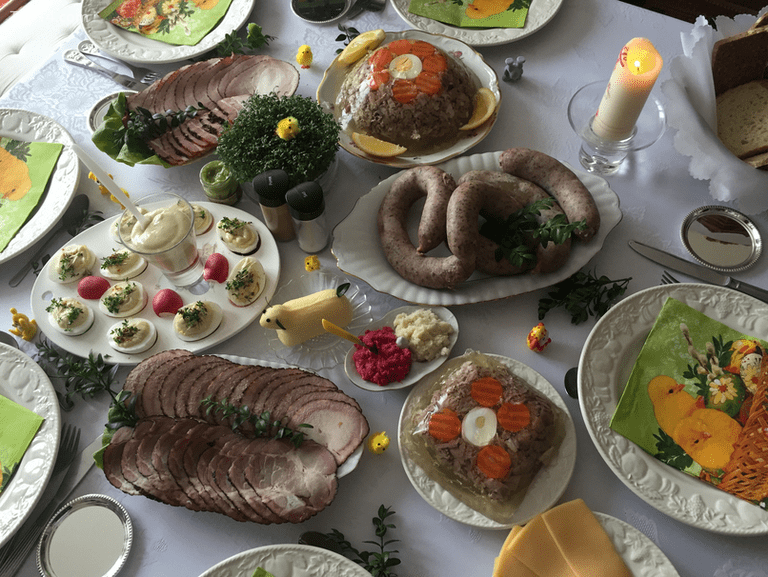 Lễ phục sinh và các món ăn truyền thống