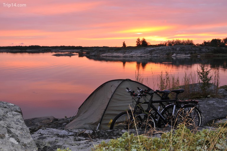 Đạp xe ở Quần đảo Åland, Phần Lan. - Trip14.com