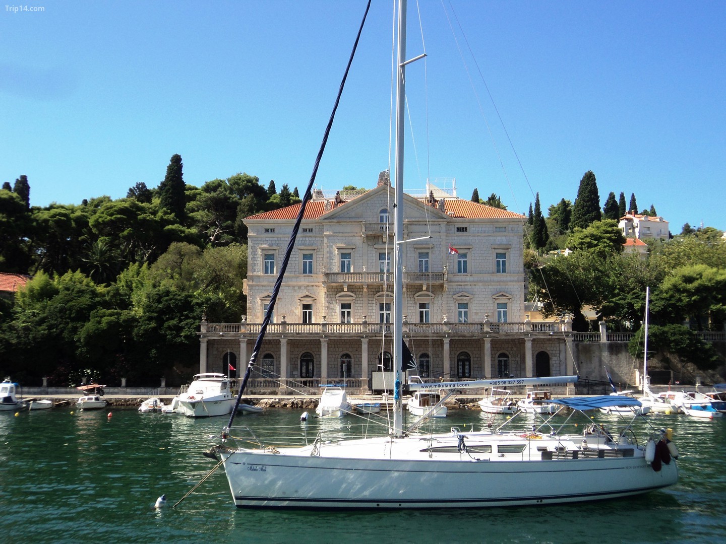 Đi thuyền ở Dubrovnik