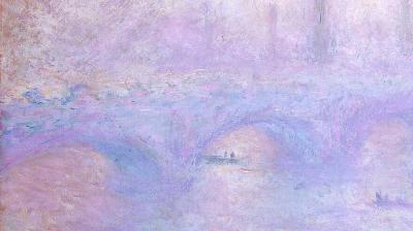 Cầu Waterloo trong sương mù, của Claude Monet, 1903 | © Bảo tàng Hermitage / Wikicommons