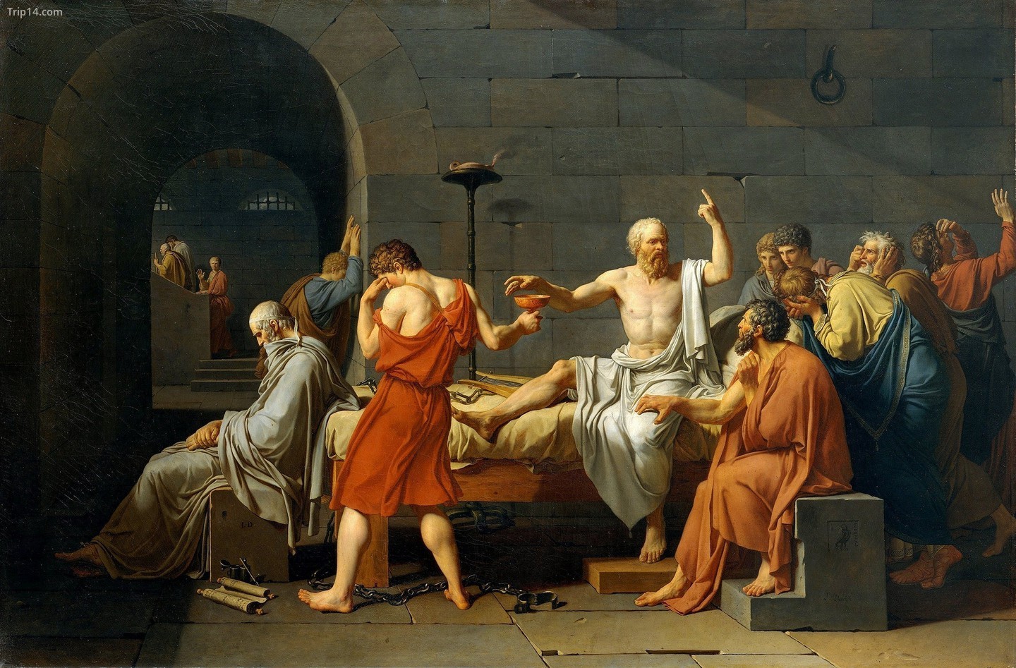  David, Cái chết của Socrates, 1787   |   