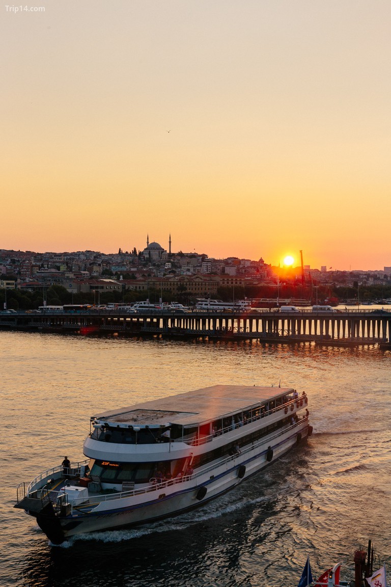 Quang cảnh Bosphorus tại Sunset, Istanbul