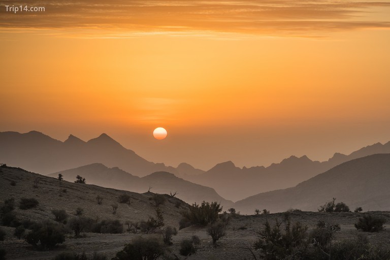 Bình minh của Jebel Akhdar - Trip14.com