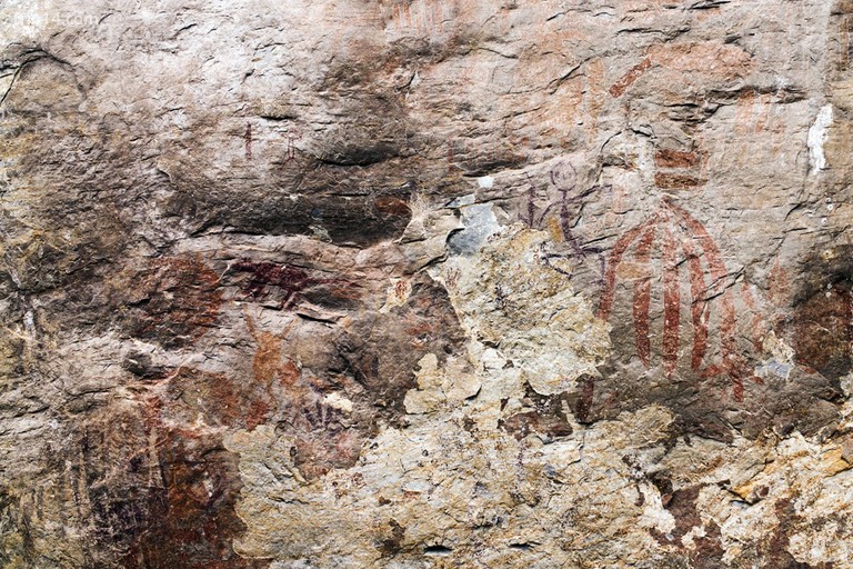 Những bức tranh tường hang động đá mới được phát hiện tại Gua Tambun, Ipoh, Perak, Malaysia