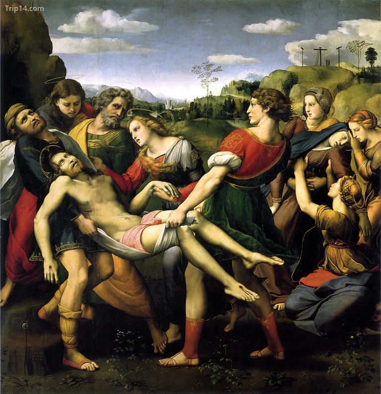 Bức tranh The Deposition của Raphael (Phòng IX)