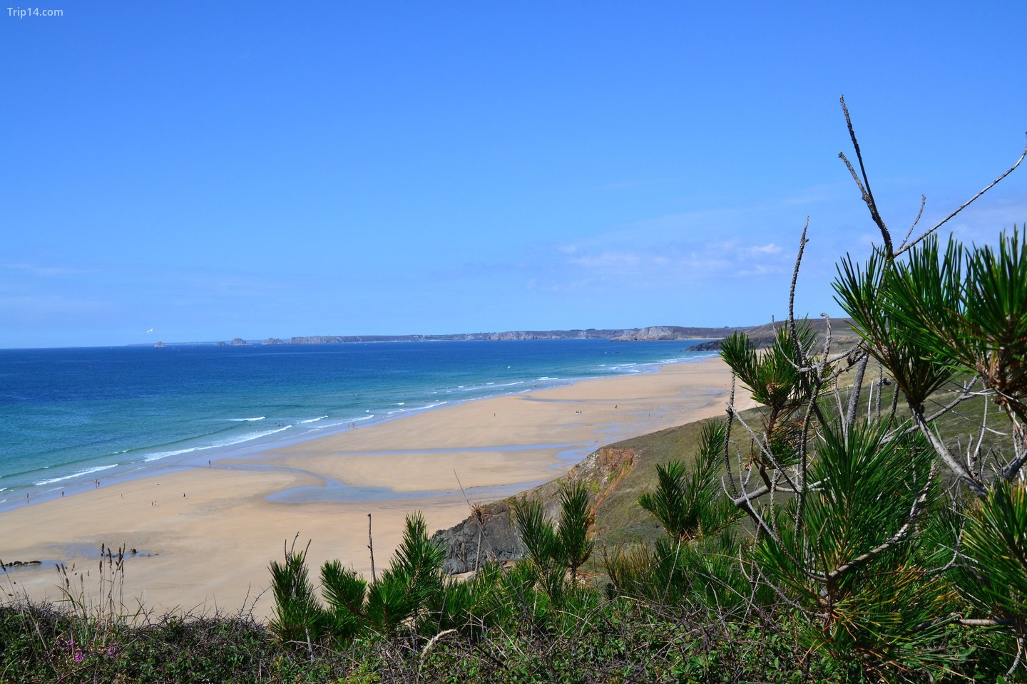 Bờ biển Brittany tuyệt đẹp