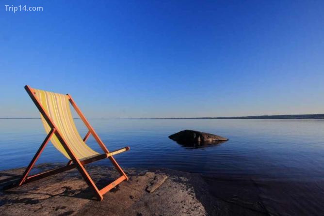 Buổi chiều thư giãn tại hồ Saimaa