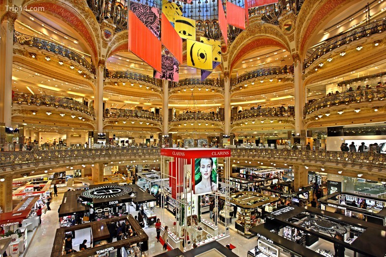 Galeries Lafayette, trung tâm mua sắm Parisienne nổi tiếng nhất (từ năm 1894), tại quận 9, Paris, Pháp - Trip14.com