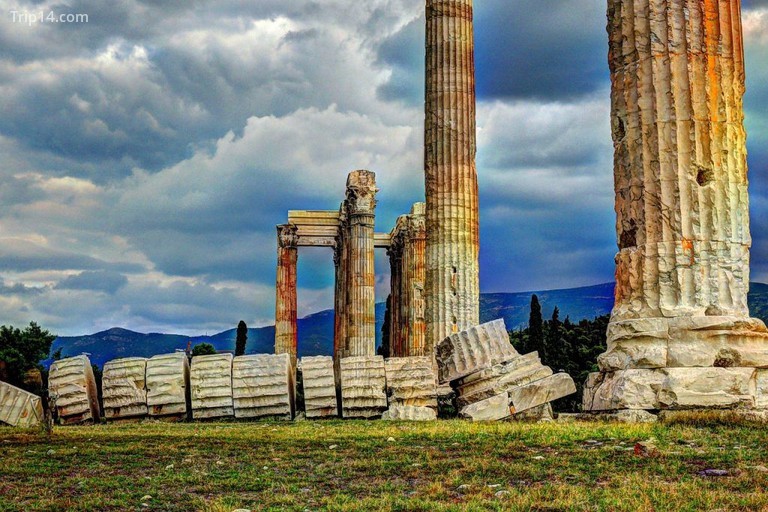 Đền thờ Olympian Zeus, Athens - Trip14.com