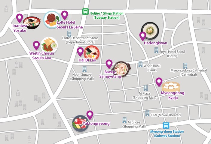 Các nhà hàng Myeong-dong nổi tiếng ở Seoul - Ảnh 1