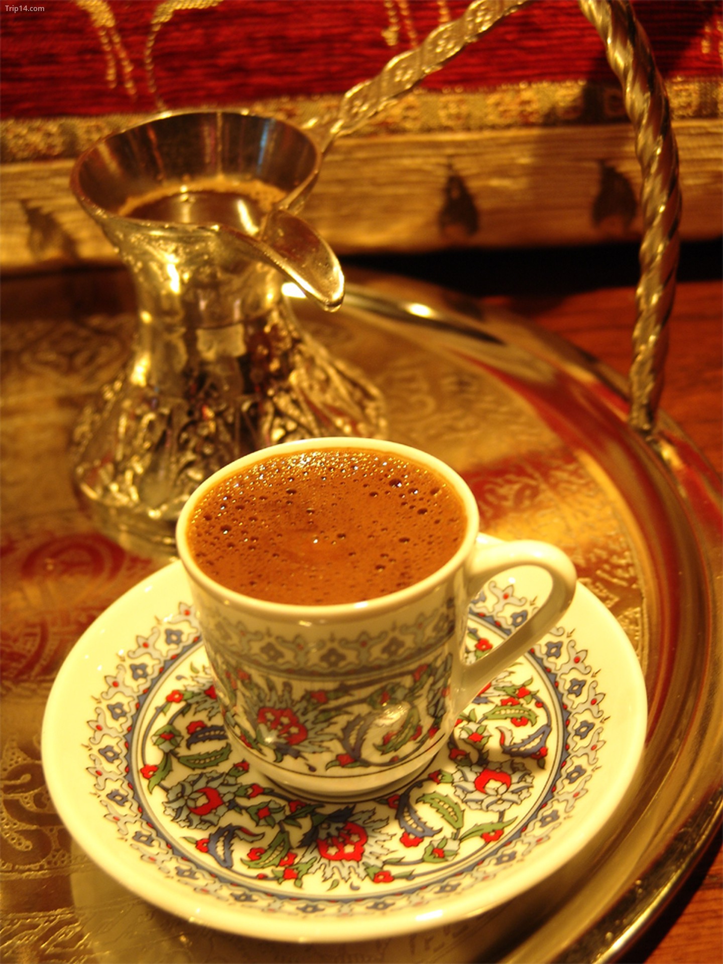Bộ pha cà phê truyền thống của Thổ Nhĩ Kỳ