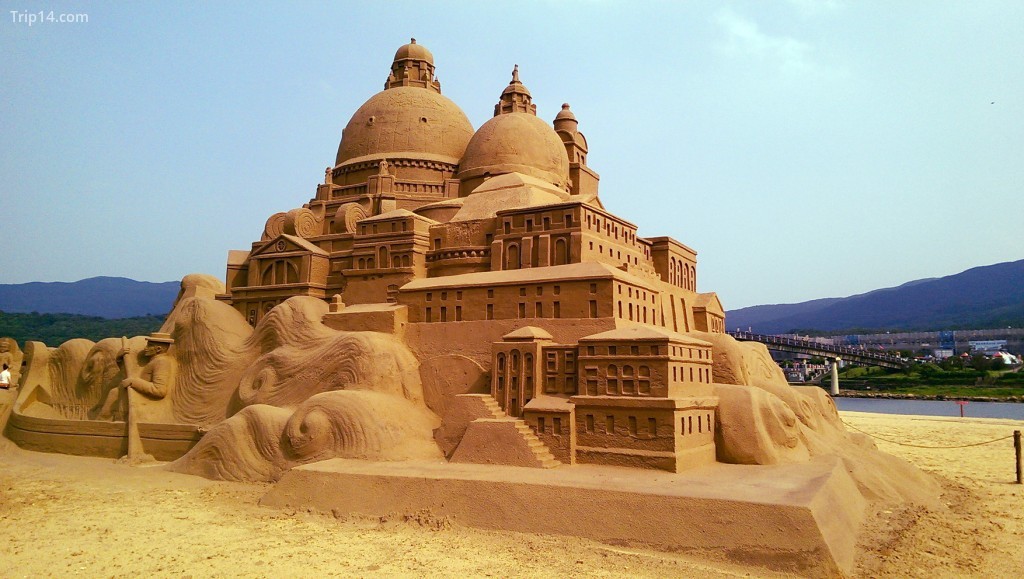 Lễ hội điêu khắc cát Fulong 2014