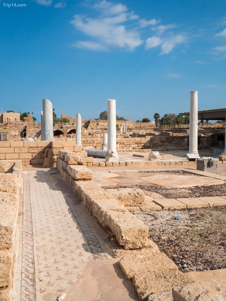 Tàn tích nhà tắm Caesarea và khảm - Trip14.com