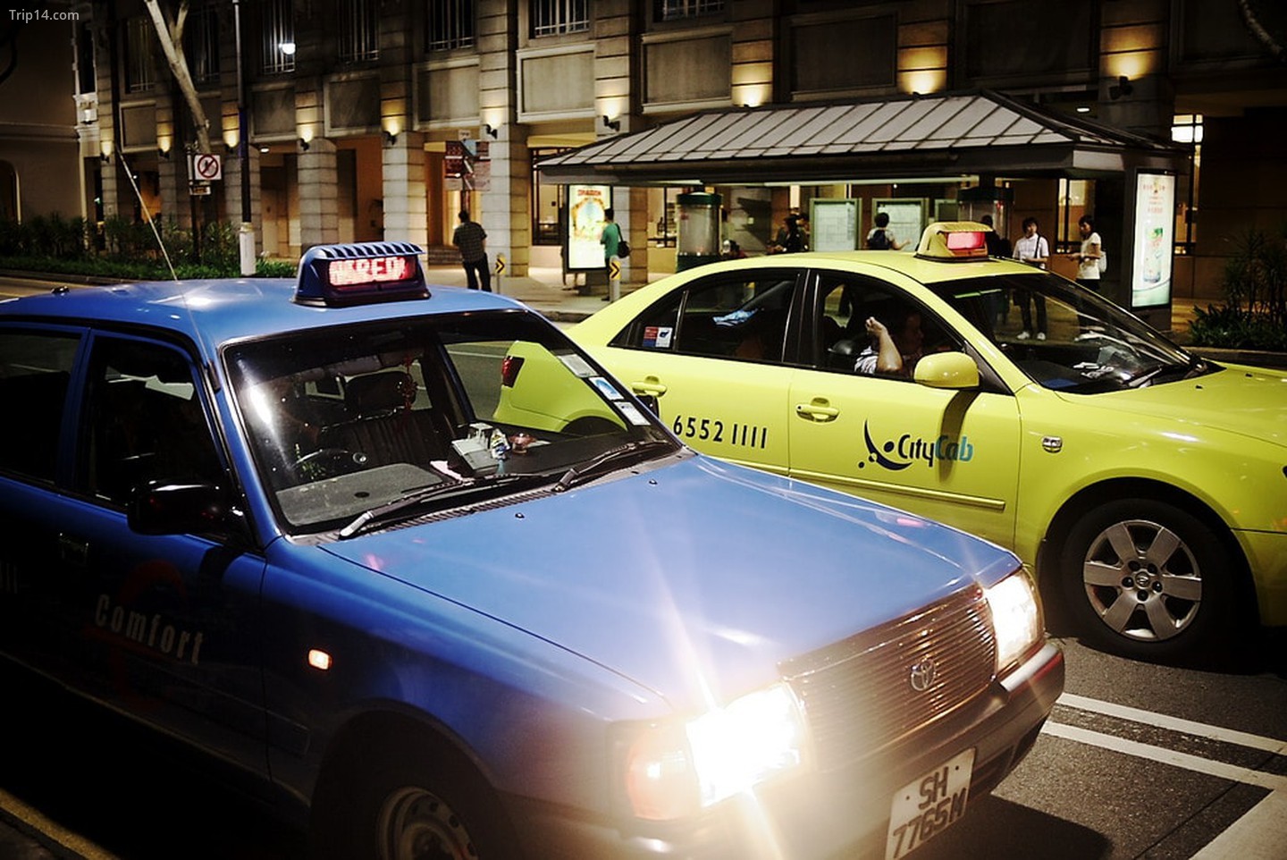 Taxi ở Singapore được kiểm tra và quản lý