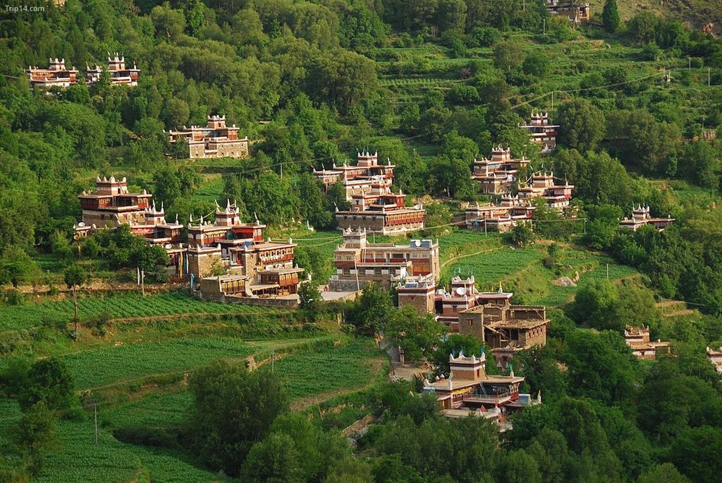 Làng Danba, Quận tự trị Tây Tạng Garzê, tỉnh Tứ Xuyên