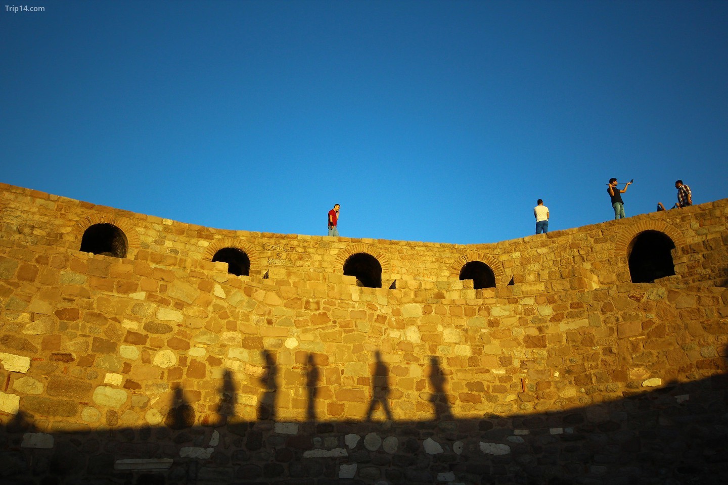 Tường bao lâu đài Ankara 