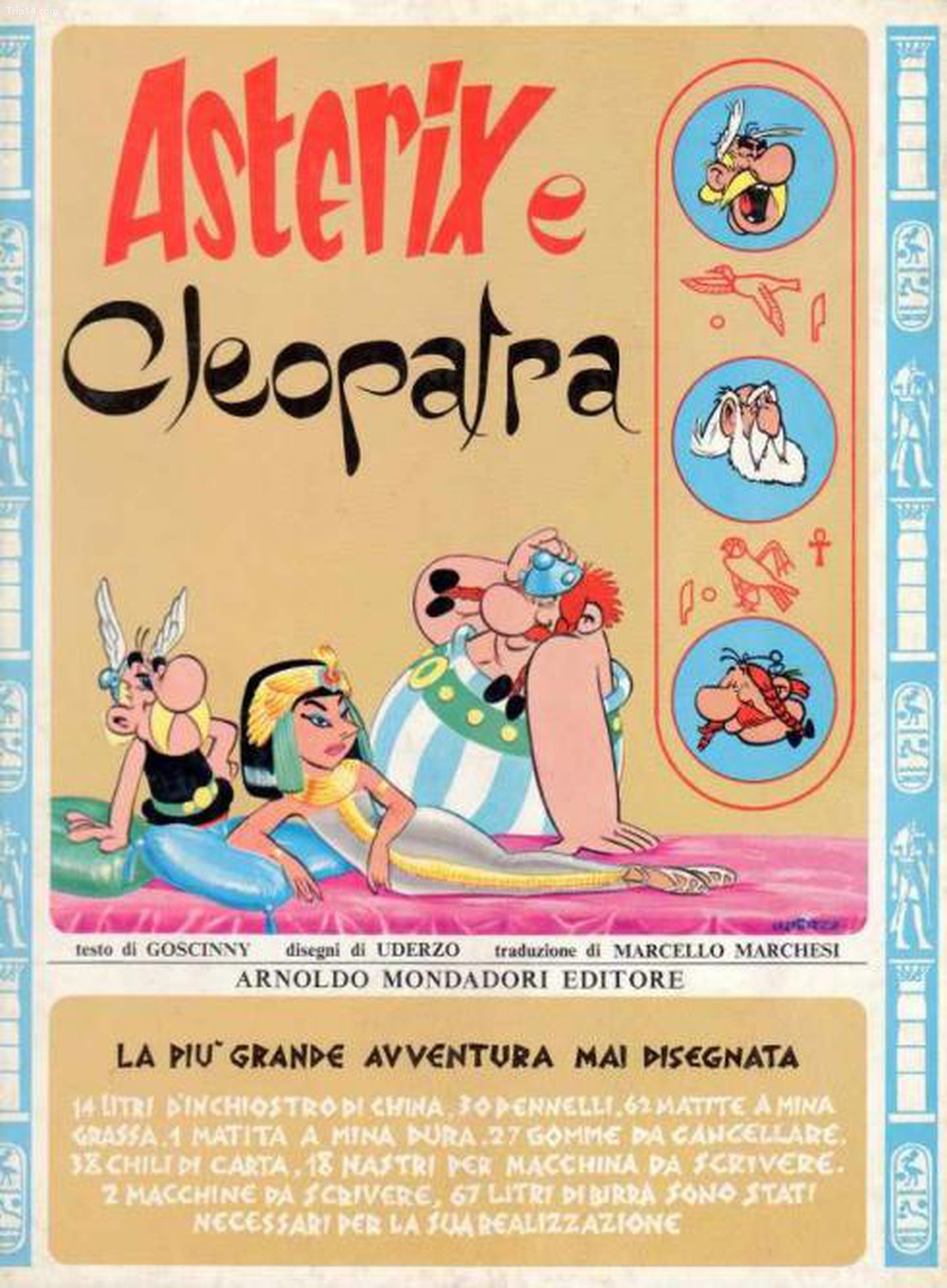  Áp phích cho 'Asterix và Cleopatra'   |   