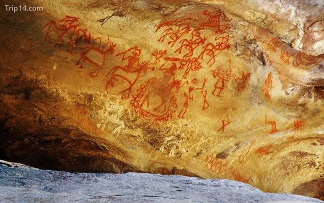 Tranh hang động Bhimbetka - Trip14.com