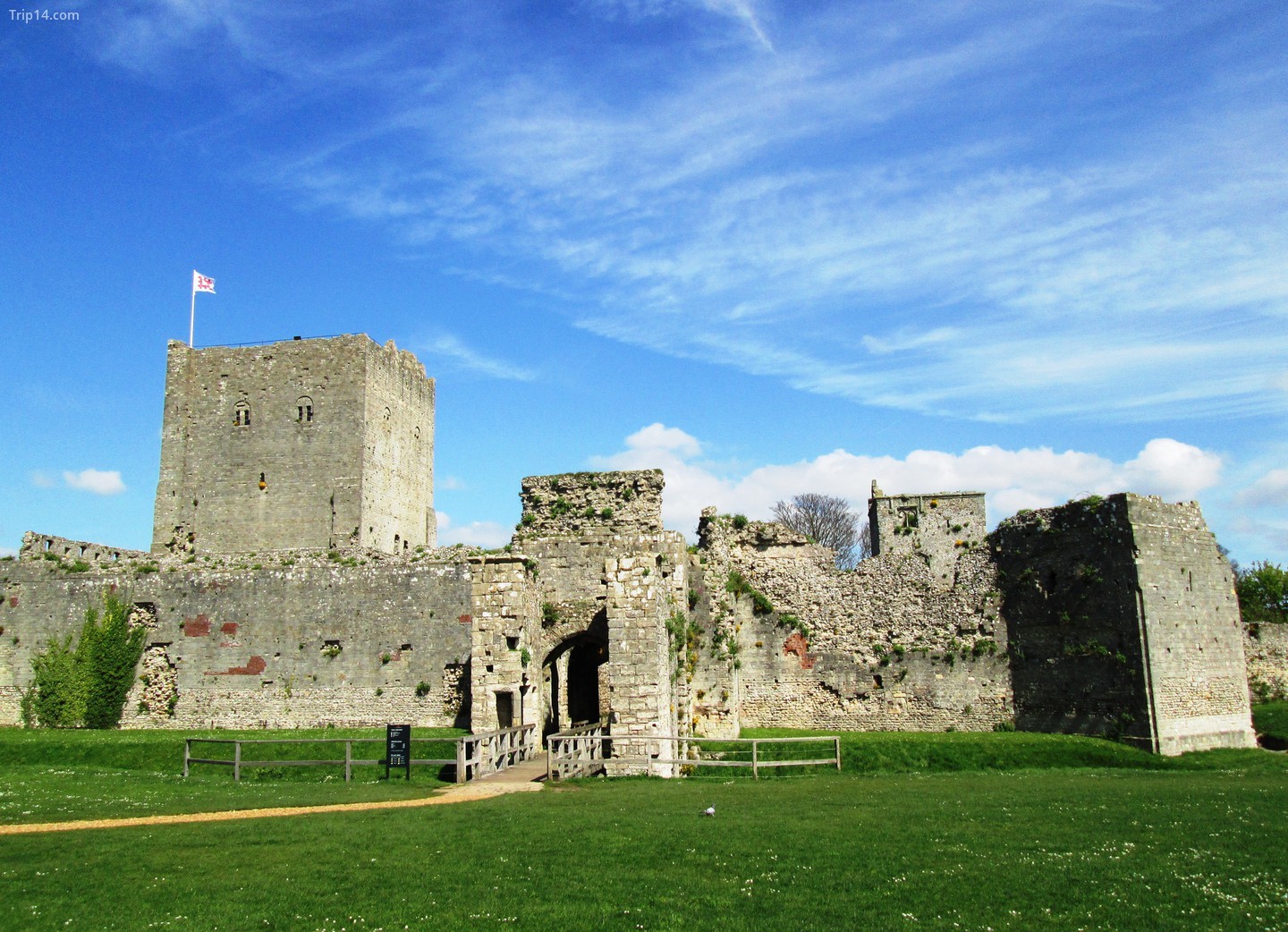 Lâu đài Portchester, Vương quốc Anh