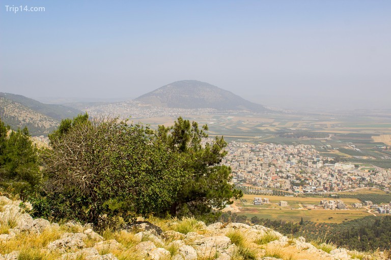 Quang cảnh núi Tabor ở Israel - Trip14.com
