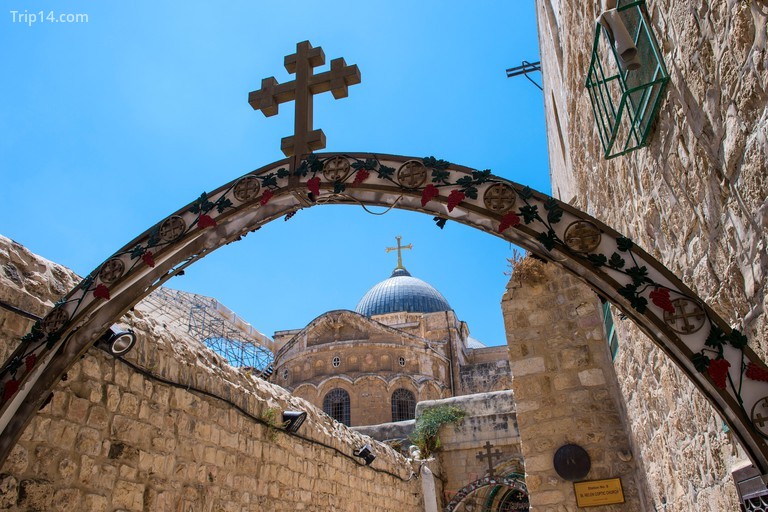 Nhà thờ của thánh vùng ở Jerusalem, Israel - Trip14.com