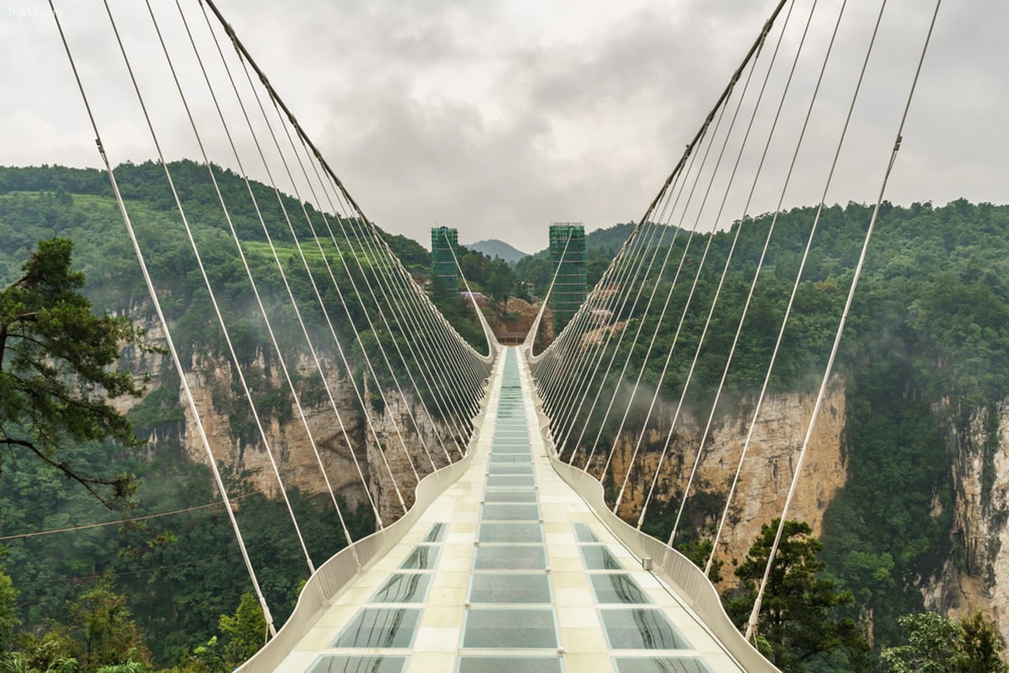 Cầu có đáy bằng kính cao nhất thế giới, Trung Quốc