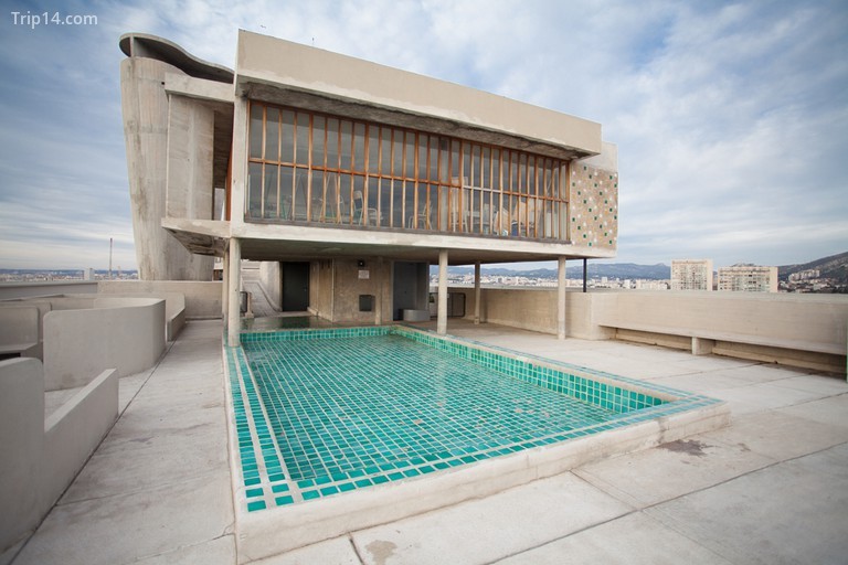 Đơn vị hiện đại của Corbusier Đơn vị tổ chức là một thành phố trong một thành phố ở Marseille - Trip14.com