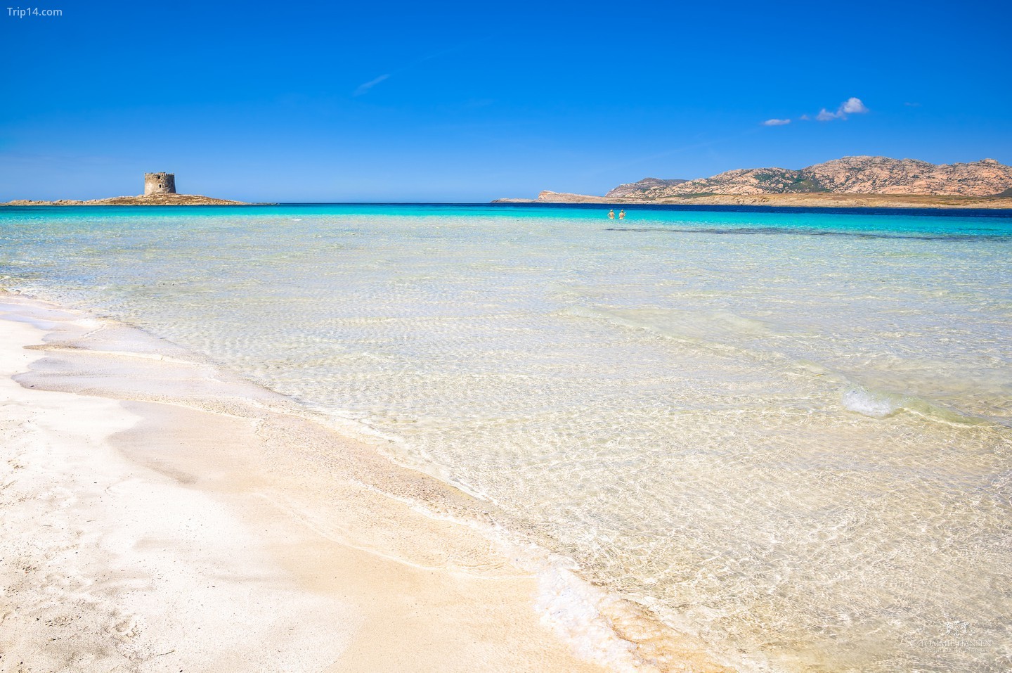 Bãi biển La Pelosa, bắc Sardinia