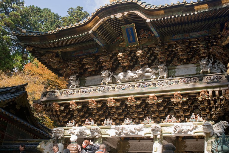 Yomei-mon, một kho báu quốc gia và cổng chính tại Đền Tosho-gu, Nikko, Nhật Bản - Trip14.com