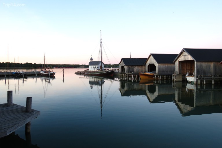Khu phố hàng hải bình dị ở quần đảo Åland