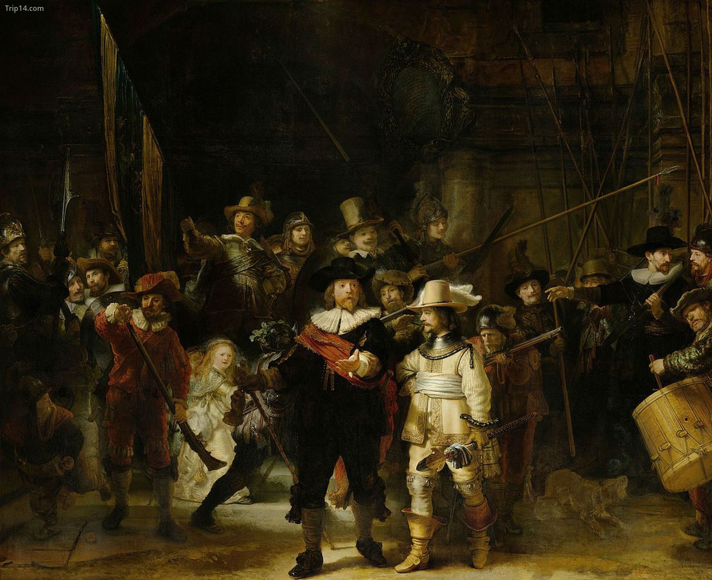 Rembrandt, Người gác đêm, 1642