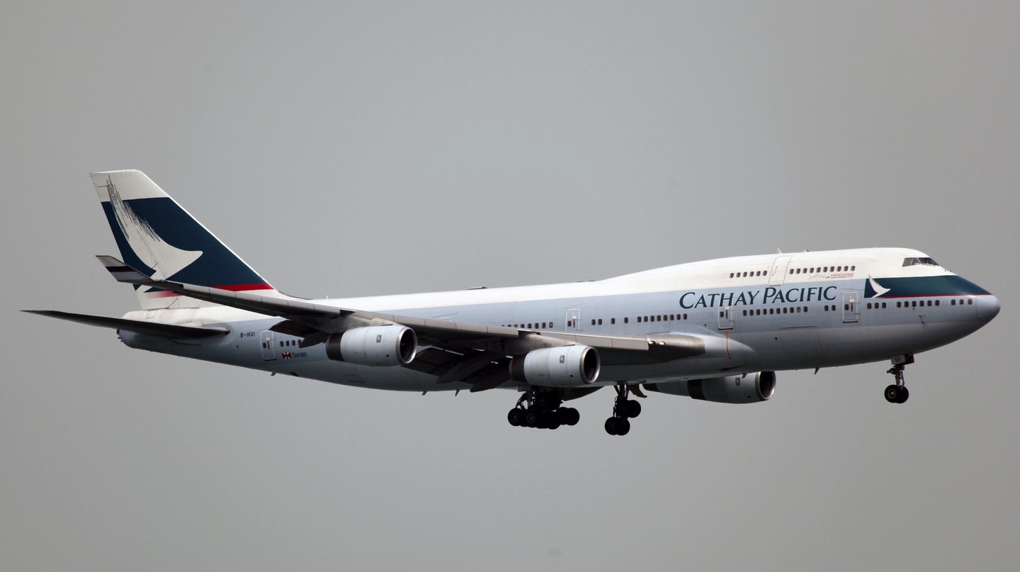 Máy bay Cathay Pacific Airways / Flickr