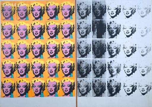Marilyn Diptych© Quỹ Andy Warhol cho Nghệ thuật Thị giác / Wikicommons - Trip14.com