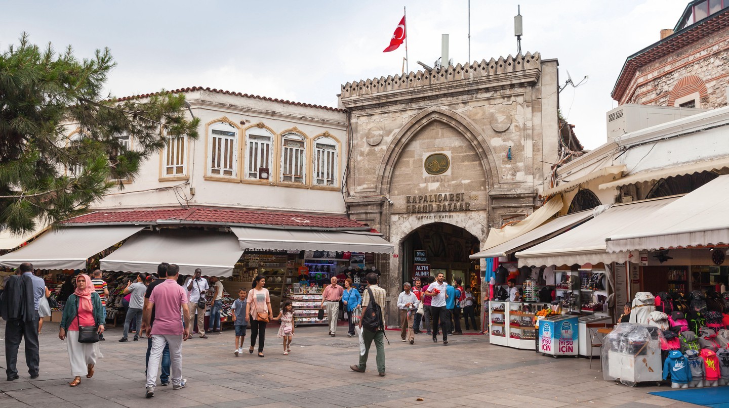 Grand Bazaar ở Istanbul đón tiếp hơn 91 triệu du khách mỗi năm trong thời gian bình thường
