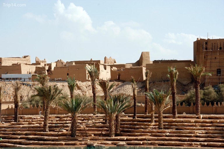 Thành phố cổ Dir'iya, gần RIyadh ở Ả Rập Saudi. Thủ đô cổ là một trong số ít các di sản thế giới của UNESCO trong cả nước. - Trip14.com