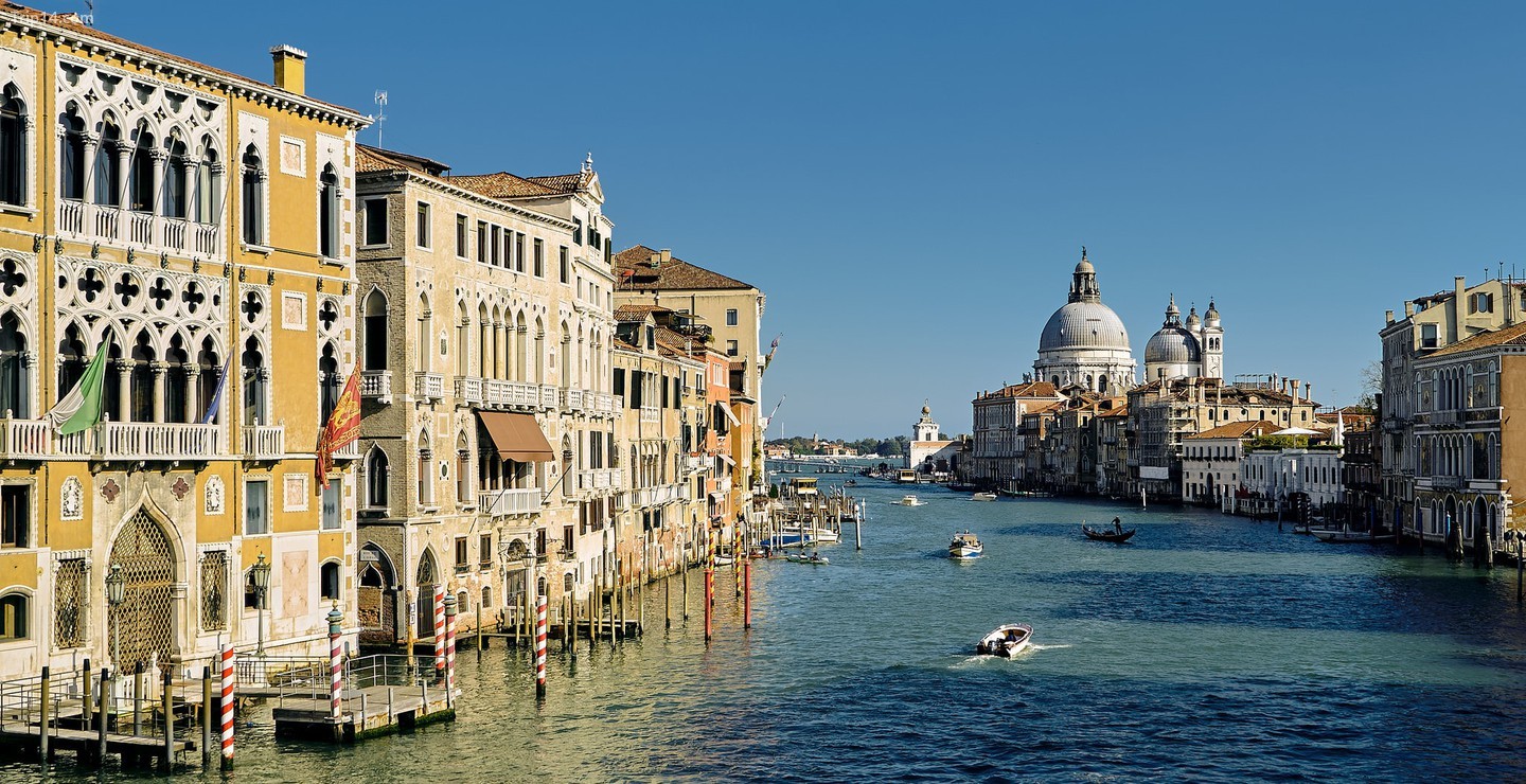 Khung cảnh Venice nhìn từ Grand Canal
