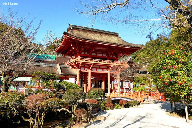 Cổng Romon tại đền Kamigamo Jinja - Trip14.com