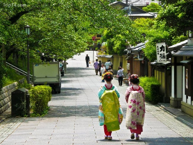 Đường phố Kyoto, Nhật Bản © Shadowgate - Trip14.com