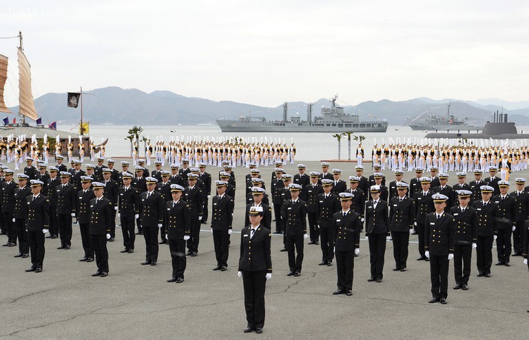 2014. 2. 해군 사관학교 제 72 기 사관 생도 입교식 Hải quân Hàn Quốc © PRO 대한민국 국군 Republic of Korea / Flickr
